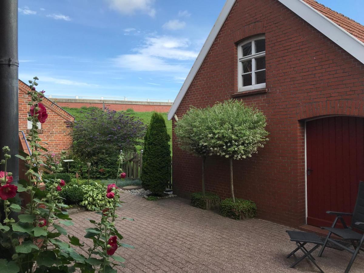 Vier Sterne am Hafen, Ditzum Exterior foto